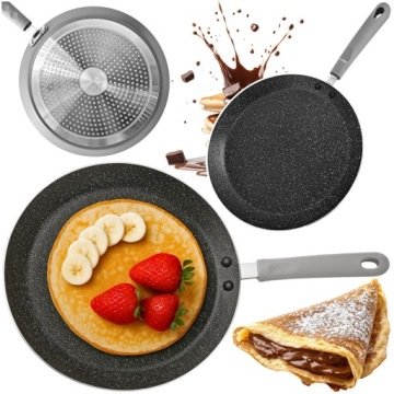 Patelnia Do Naleśników Nieprzywierająca Indukcja Non-stick Patelnia 26 cm