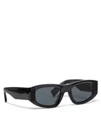 Okulary przeciwsłoneczne - Tommy Jeans Okulary przeciwsłoneczne TJ 0087/S Czarny - miniaturka - grafika 1