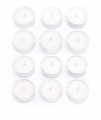 Świece - Tealight Sojowy Podgrzewacz Świeczki Naturalne Bezzapachowe 12 sztuk - miniaturka - grafika 1