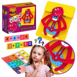 Mata edukacyjna dinozaur do nauki matematyki - zabawka - Mały naukowiec - miniaturka - grafika 1