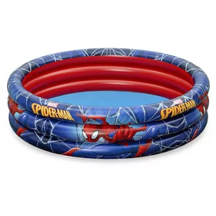 Bestway 98018 Spider-Man Basenik okrągły dmuchany 1.22m x 30cm - Baseny ogrodowe - miniaturka - grafika 1