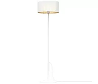 Lampy stojące - Lampa podłogowa LOFT SHADE 1xE27/60W/230V biały/złoty - miniaturka - grafika 1