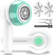 Golarki do ubrań - Elektryczna golarka do ubrań z funkcją usuwania kłaczków USB 2 głowice - miniaturka - grafika 1