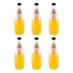 Lemoniada pomarańczowa Zero Allegra 6 x 750ml - San Benedetto - Napoje gazowane - miniaturka - grafika 1
