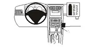 Akcesoria motoryzacyjne - Brodit 853432 ProClip do Peugeot 407 04  10 Czarny 853432 - miniaturka - grafika 1