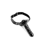 Akcesoria BDSM - Fetish Fantasy Boss Of Toys Knebel BALL GAG WITH DILDO BLACK - miniaturka - grafika 1