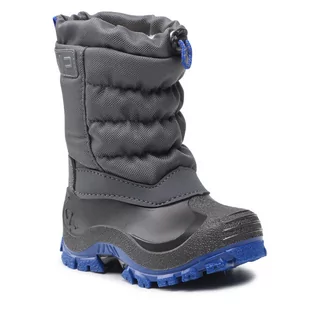 Buty dla chłopców - Śniegowce CMP - Kids Hanki 2.0 30Q4704 Grey/Royal 35UH - grafika 1