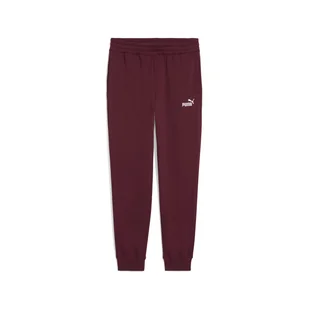 Męskie Spodnie PUMA ESS NO. 1 LOGO SWEATPANTS FL CL (S) 68260796 – Bordowy - Spodnie męskie - miniaturka - grafika 1