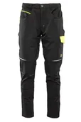 Odzież robocza - Seven Kings Rival Spodnie Softshell Cza - Kolor Czarny-żółty(cy) Rozmiar 64 - miniaturka - grafika 1