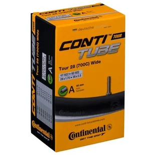 Accent CONTINENTAL Tour 28 Wide / Rozmiar koła: 28" / Szerokość: 54 mm 57 mm 60 mm 62 mm / Typ wentyla: auto / samochodowy CO0182121 - Opony rowerowe - miniaturka - grafika 1