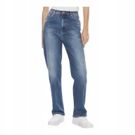 Spodnie damskie - TOMMY HILFIGER SPODNIE DAMSKIE JULIE UH STR BH5152 JEANS r.27/30 - miniaturka - grafika 1