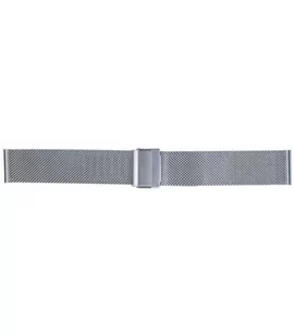 BRANSOLETA MESHOWA SREBRNA TEKLA 20MM BC1 - SALON W KRAKOWIE - Akcesoria do zegarków - miniaturka - grafika 1