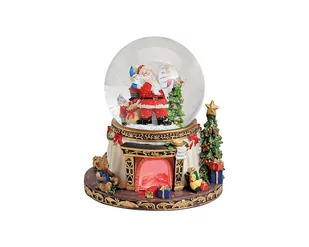 Kula śnieżna z pozytywką led 19x16cm - Ozdoby bożonarodzeniowe - miniaturka - grafika 1