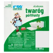 Szybkie dania obiadowe - Twaróg półtłusty formowany w kostce 200 g - miniaturka - grafika 1