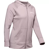 Bluzy sportowe damskie - Bluza damska Under Armour  Rival Terry Fz Hoodie XS - miniaturka - grafika 1