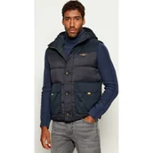 Kamizelki męskie - Aeronautica Militare Bezrękawnik Regular Fit - miniaturka - grafika 1