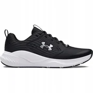 Buty sportowe męskie - Męskie buty treningowe Under Armour Ua Charged Commit Tr 4 czarne - miniaturka - grafika 1