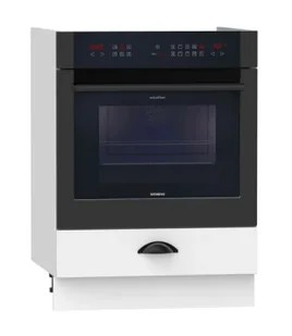 Szafka kuchenna dolna do zabudowy piekarnika biała H0-W95 - Szafki kuchenne - miniaturka - grafika 1