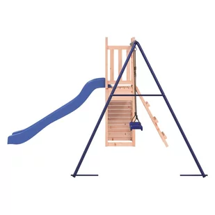 Domek ze zjeżdżalnią, huśtawką i ścianką wspinaczkową, daglezja Lumarko! - Place zabaw - miniaturka - grafika 6