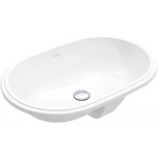 Villeroy & Boch Architectura umywalka 57x37,5 cm podblatowa owalna Weiss Alpin 5A766001 - Umywalki - miniaturka - grafika 1
