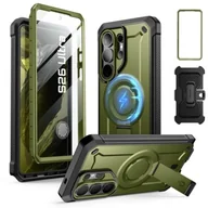 Etui i futerały do telefonów - Etui SUPCASE Unicorn Beetle Pro Mag MagSafe do Samsung Galaxy S26 Ultra Zielony - miniaturka - grafika 1