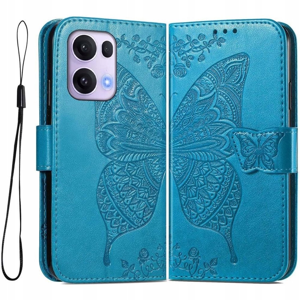 Etui Z Klapką Do Oppo Reno 13 Pro Case Obudowa Futerał Portfel Z Podstawką