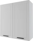 Meble kuchenne - Bergamo Szafka Wisząca Wysoka W4/90 Biały Mat - miniaturka - grafika 1