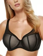 Biustonosze - Gorteks Biustonosz damski Lara, czarny, 70G - miniaturka - grafika 1