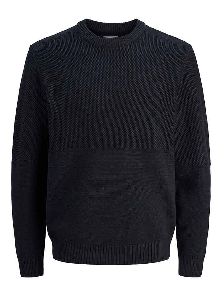 Jack & Jones Sweter w kolorze czarnym
