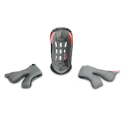 Akcesoria motocyklowe - Wyściółka do Kasku Cross Raven Aspire/IPSUM EVO Czarno-Czerwony S - miniaturka - grafika 1