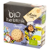 Zdrowa żywność - Bio Ania HERBATNIKI OKRĄGŁE BIO 100 g - miniaturka - grafika 1