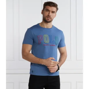 POLO RALPH LAUREN T-shirt JERSEY | Slim Fit - Koszulki męskie - miniaturka - grafika 1
