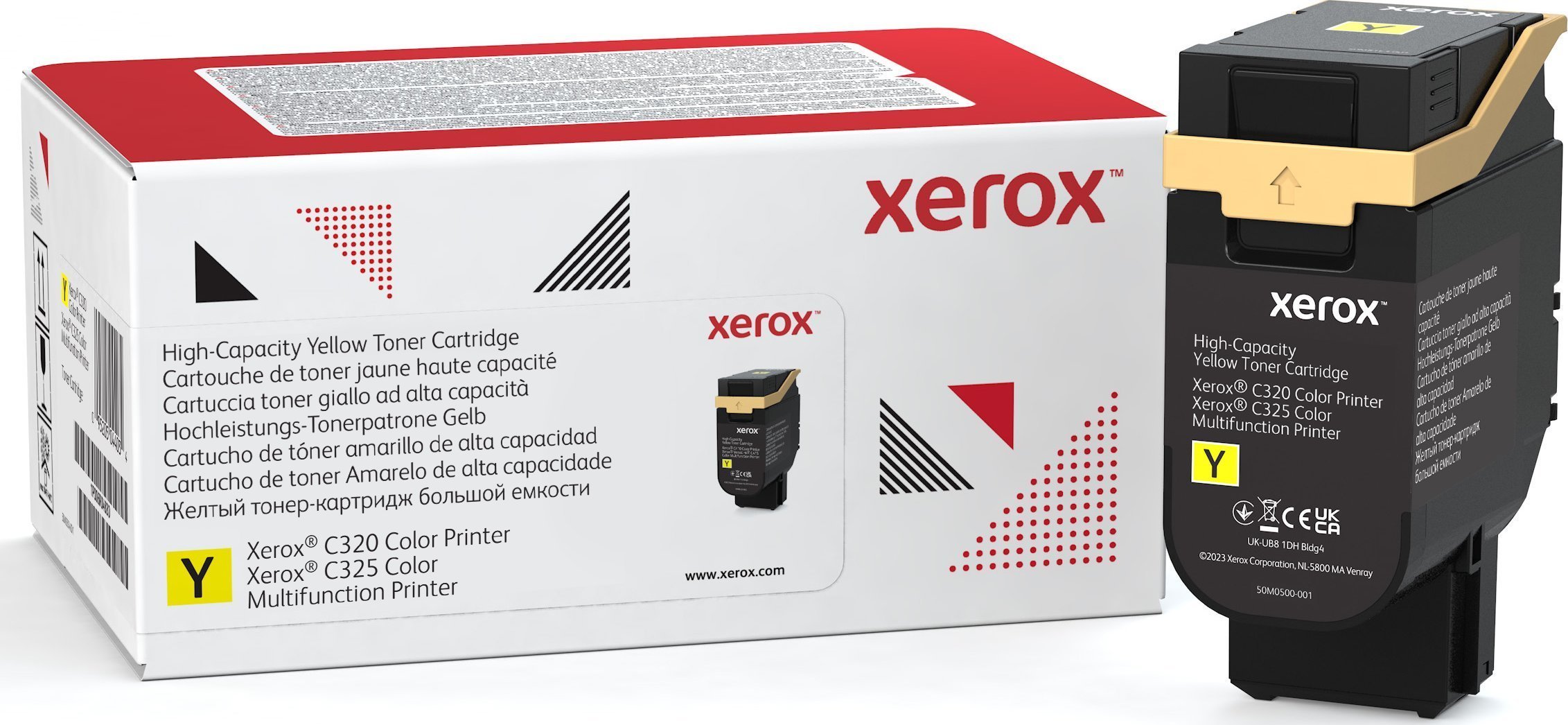 Toner Xerox Xerox - Mit hoher Kapazitat - Gelb - original - Box - Tonerpatrone - fur Xerox C325 006R04830