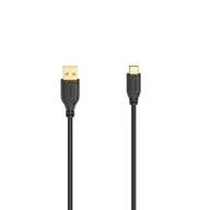 Kable USB - Hama Flexi & Slim Usb 2.0 - Usb-c 0,75m Czarny - miniaturka - grafika 1