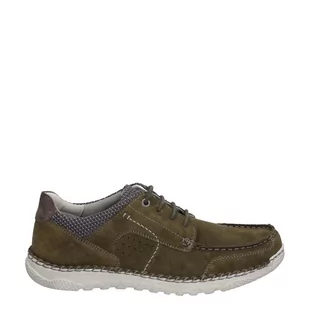 Półbuty Josef Seibel WILSON 10 Oliv Velour/Kombi 4270TE16631 - Moda i Uroda OUTLET - miniaturka - grafika 1