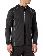 Bluzy męskie - Regatta Męska bluza z kapturem Yonder, czarna, M - miniaturka - grafika 1