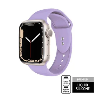Crong Liquid - Pasek do Apple Watch 38/40/41 mm (fioletowy) - Akcesoria do smartwatchy - miniaturka - grafika 10