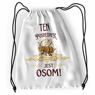 Plecaki worki - Plecak Dla Pośrednika Sportowy Szkolny Worek Torba z Nadrukiem ze Zdjęciem - miniaturka - grafika 1