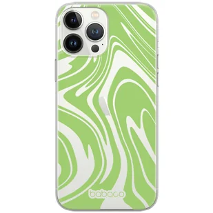 Etui do Apple IPHONE 14 Esy Floresy 001 Babaco Nadruk częściowy Zielony - Etui i futerały do telefonów - miniaturka - grafika 1
