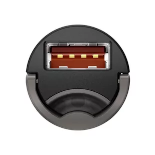 Baseus Tiny Star mini inteligentna ładowarka samochodowa USB 30W Quick Charge 3.0 szary (VCHX-A0G) - Ładowarki samochodowe - miniaturka - grafika 4