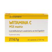 Witaminy i minerały - Mito Pharma Dr. Enzmann Witamina C MSE matrix 500 mg - 30 tabletek - miniaturka - grafika 1