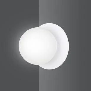 Emibig Minerva K1 kinkiet 1-punktowy biały 613/K1 613/K1 - Lampy ścienne - miniaturka - grafika 2