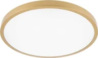 Lampy sufitowe - Lampa sufitowa GTV Atol LD-ATOL32W-NW-40 plafon lampa sufitowa 1x32W 2560lm 4000K IP54 złota - miniaturka - grafika 1
