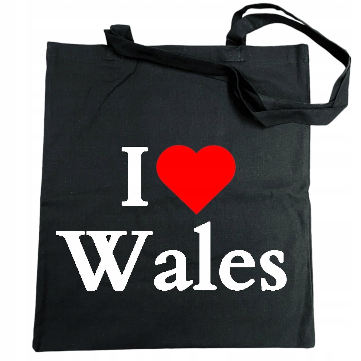 Torba na zakupy nadruk I Love Wales Kocham Walię