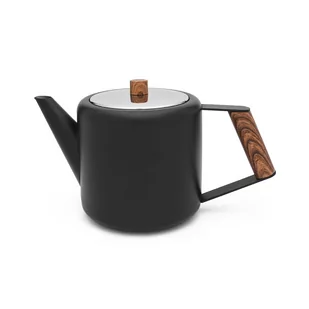 Dzbanek termiczny do herbaty Boston 1,1L - czarny mat / Bredemeijer - Zaparzacze i kawiarki - miniaturka - grafika 1