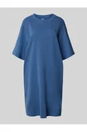 Koszulki i topy damskie - Sukienka T-shirtowa o długości do kolan z okrągłym dekoltem - G-Star Raw - miniaturka - grafika 1