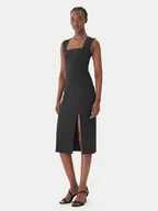 Sukienki - Patrizia Pepe Sukienka koktajlowa 2A3010/JZ26-K103 Czarny Regular Fit - miniaturka - grafika 1