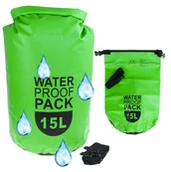 Plecaki worki - Torba Worek Wodoodporny Wodoszczelny Plecak 15L - miniaturka - grafika 1