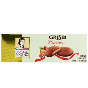 GRISBI GRISBI ciasteczka z orzechem laskowym 150G GRISBI.ORZECH.L.150G - Herbata - miniaturka - grafika 1