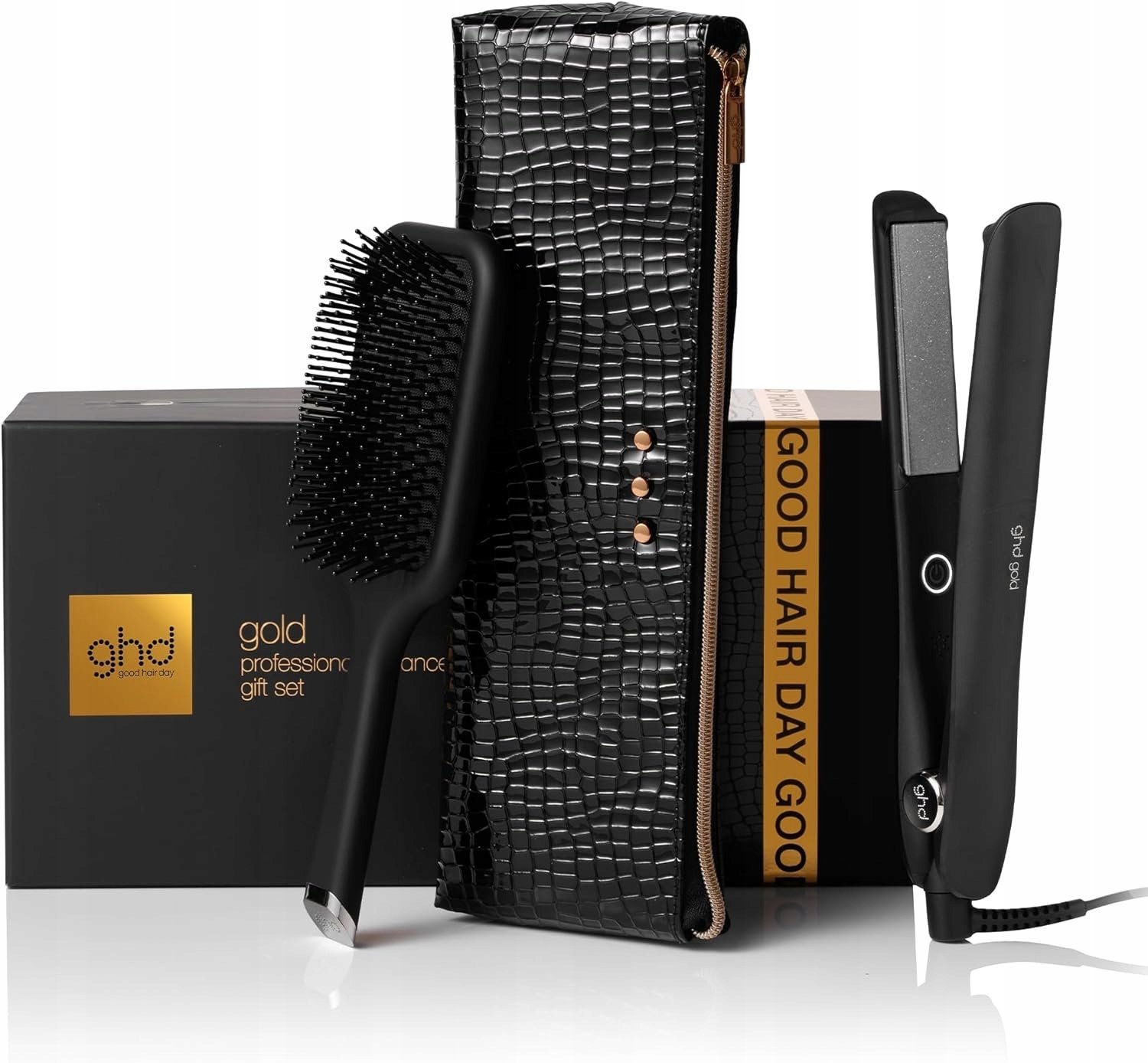 ghd Gold Styler Profesjonalna Prostownica Dual-Zone Blask Kabel 2,7m Zestaw